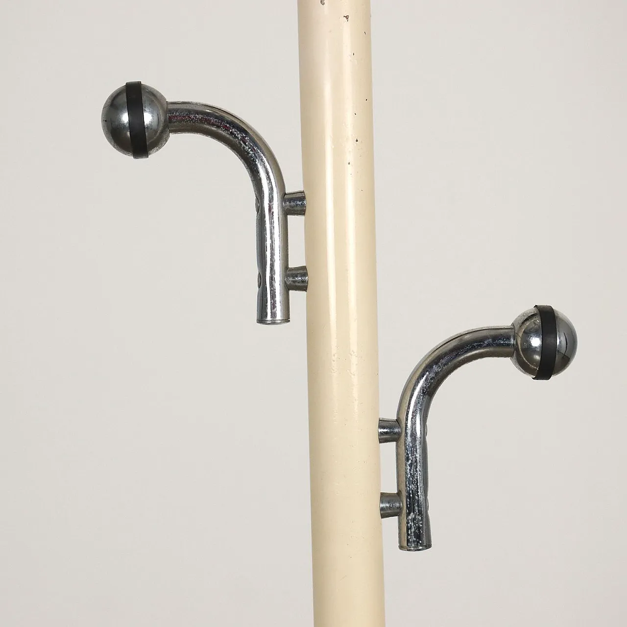Appendiabiti in metallo stabile a forma di albero con 16 ganci e base in marmo per vestiti, cappelli, borse, ingresso, corridoio, 170 cm, 20 kg, portata massima (nero
