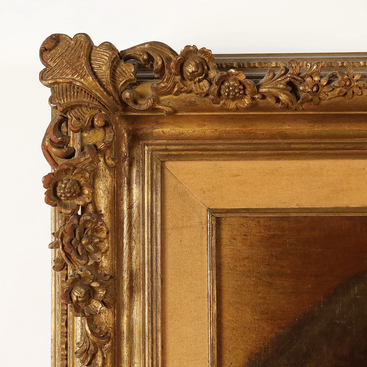 The expulsion of Adam and Eve, oil on canvas, 18th century 8