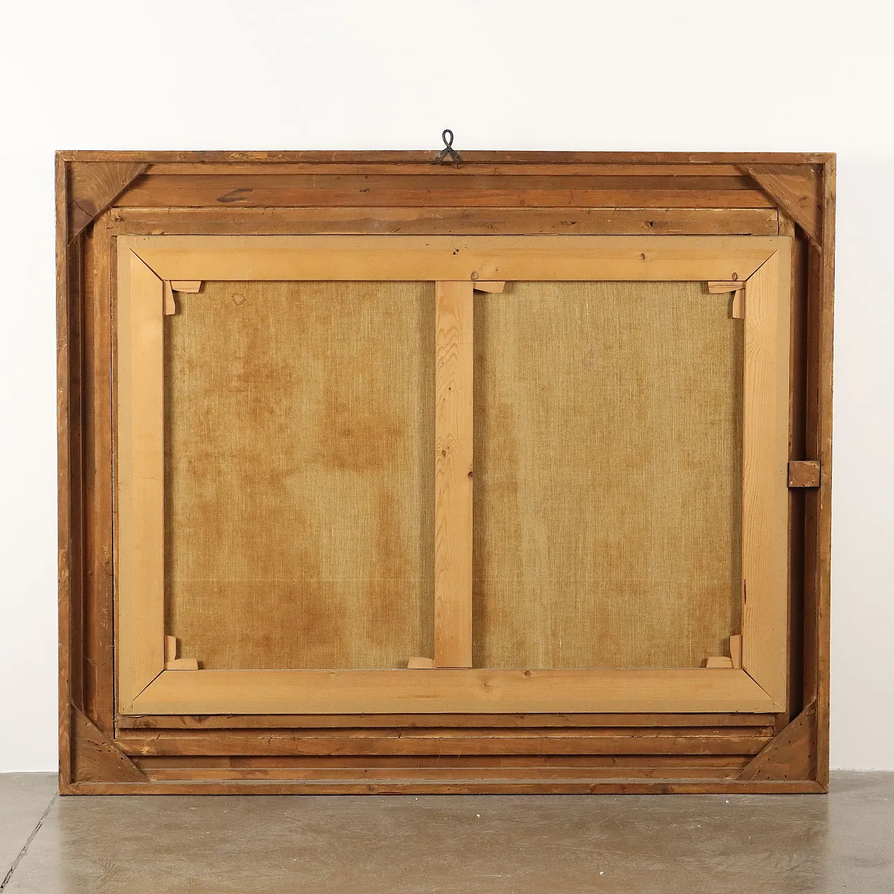 The expulsion of Adam and Eve, oil on canvas, 18th century 10