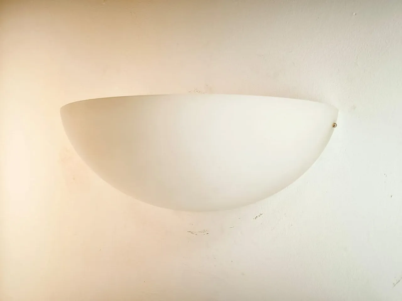 Lampada da parete Victoria in vetro, anni '90 1