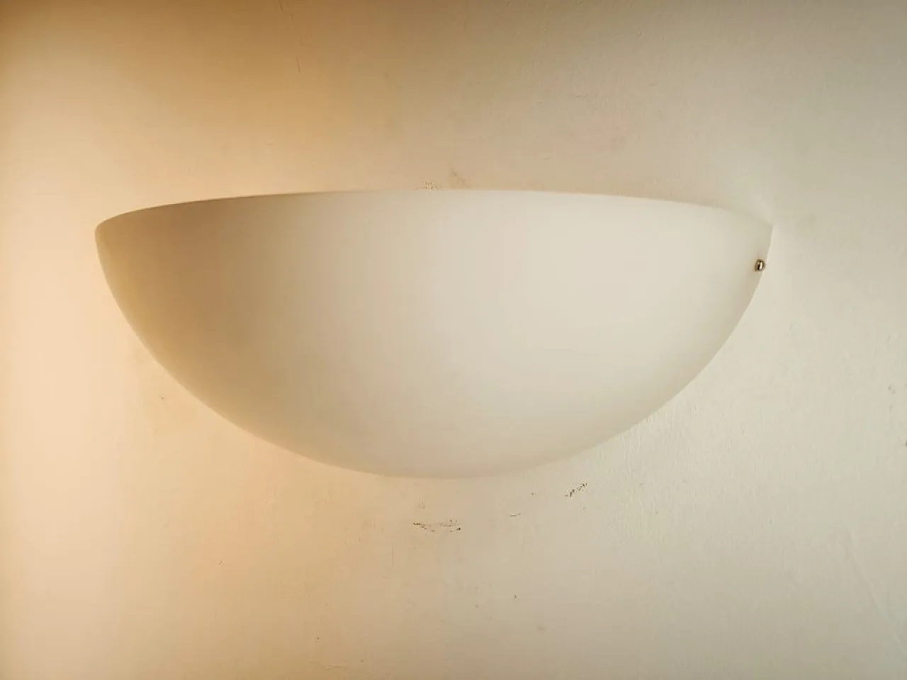 Lampada da parete Victoria in vetro, anni '90 3