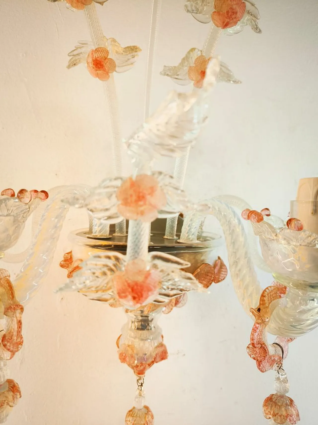 Lampada da parete di Barovier & Toso per Due Luci, anni '60 8