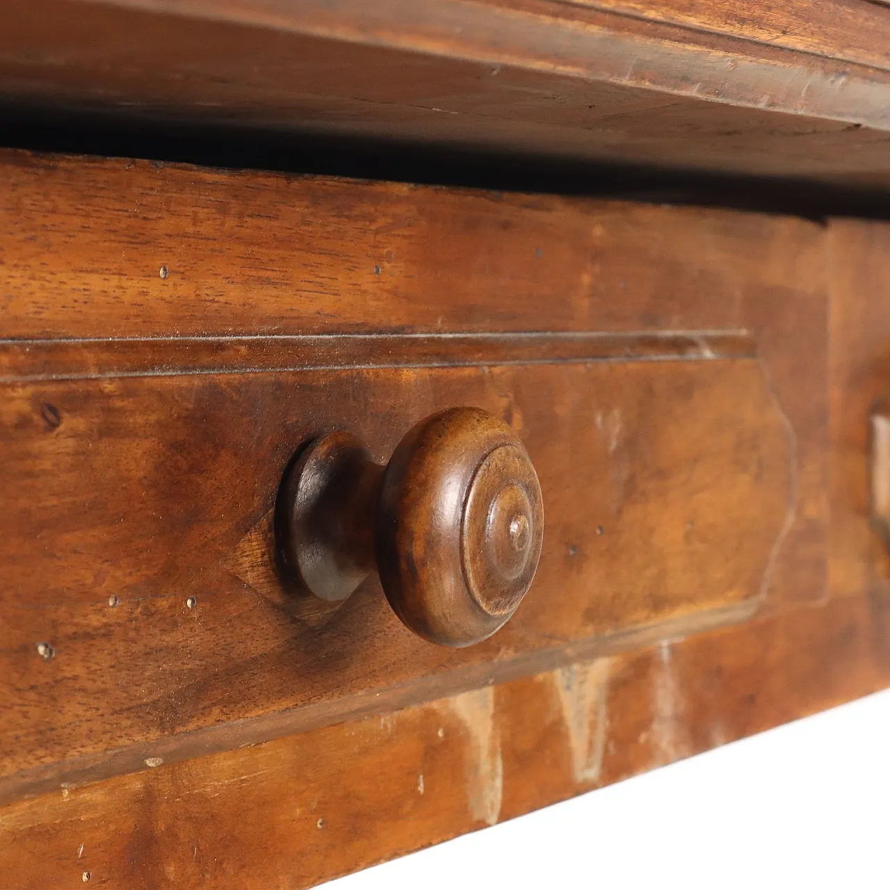Tavolo stile Barocco in noce con cassetti 5