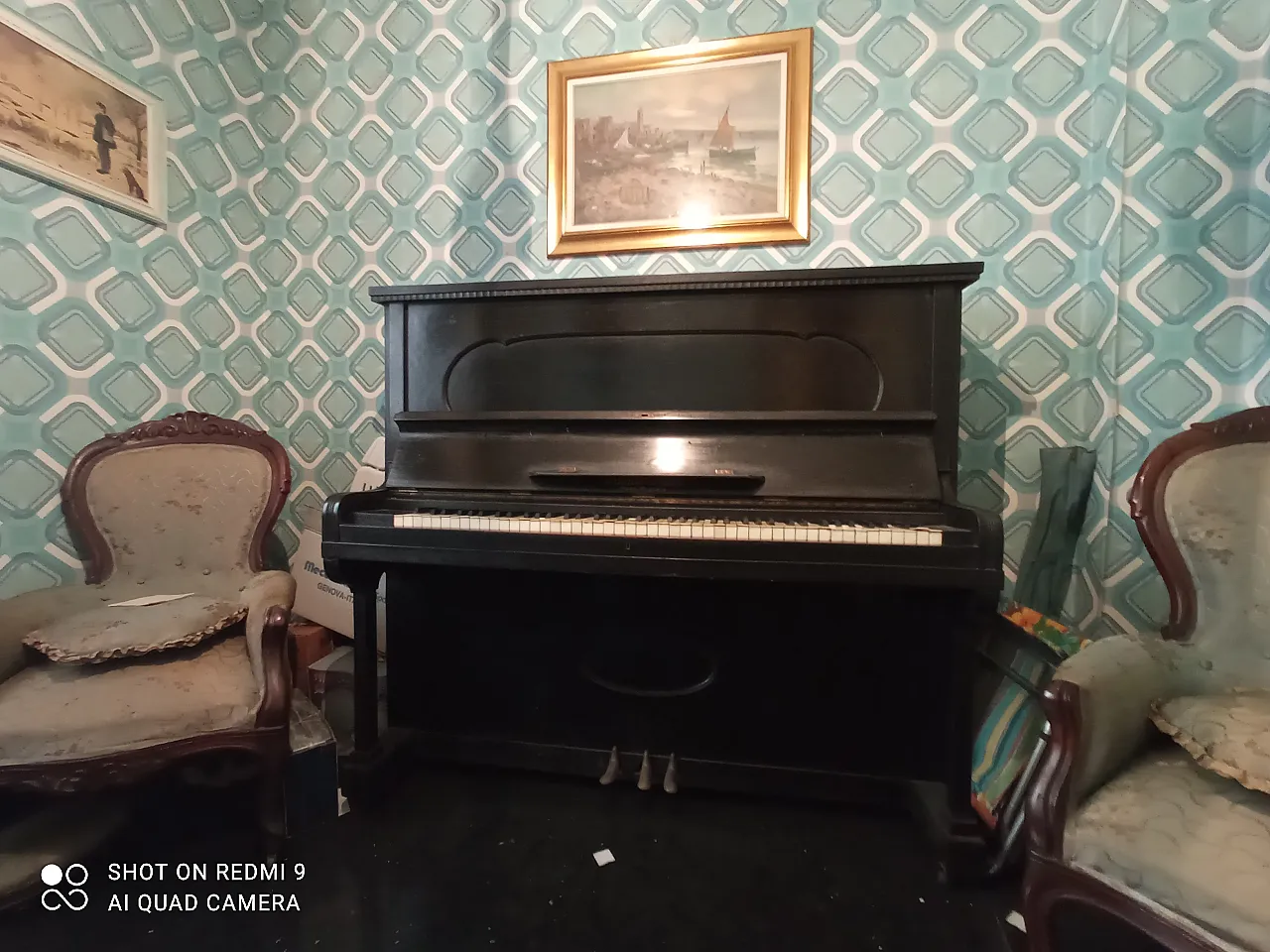 Vertical piano A. Christensen, 30s 1