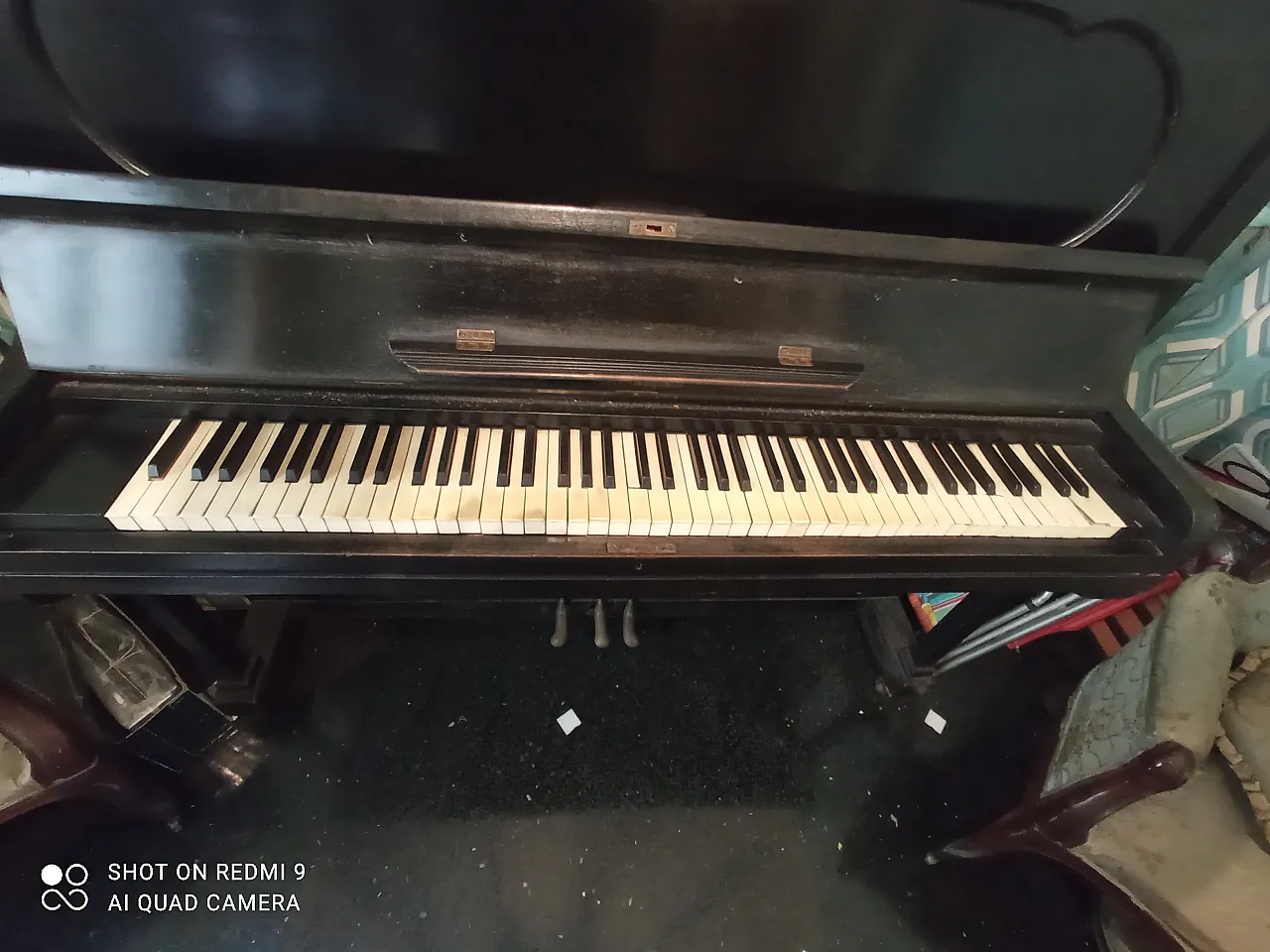 Vertical piano A. Christensen, 30s 5