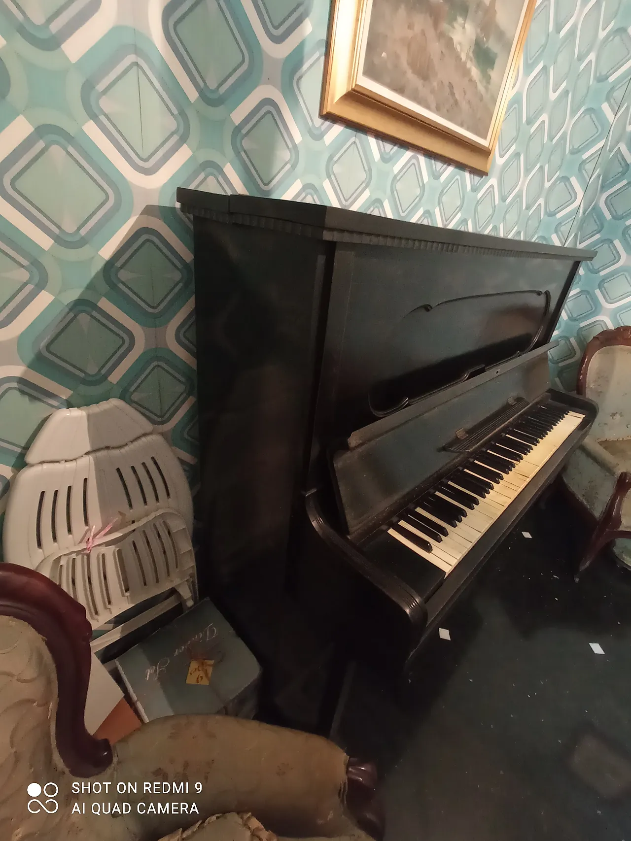 Vertical piano A. Christensen, 30s 8