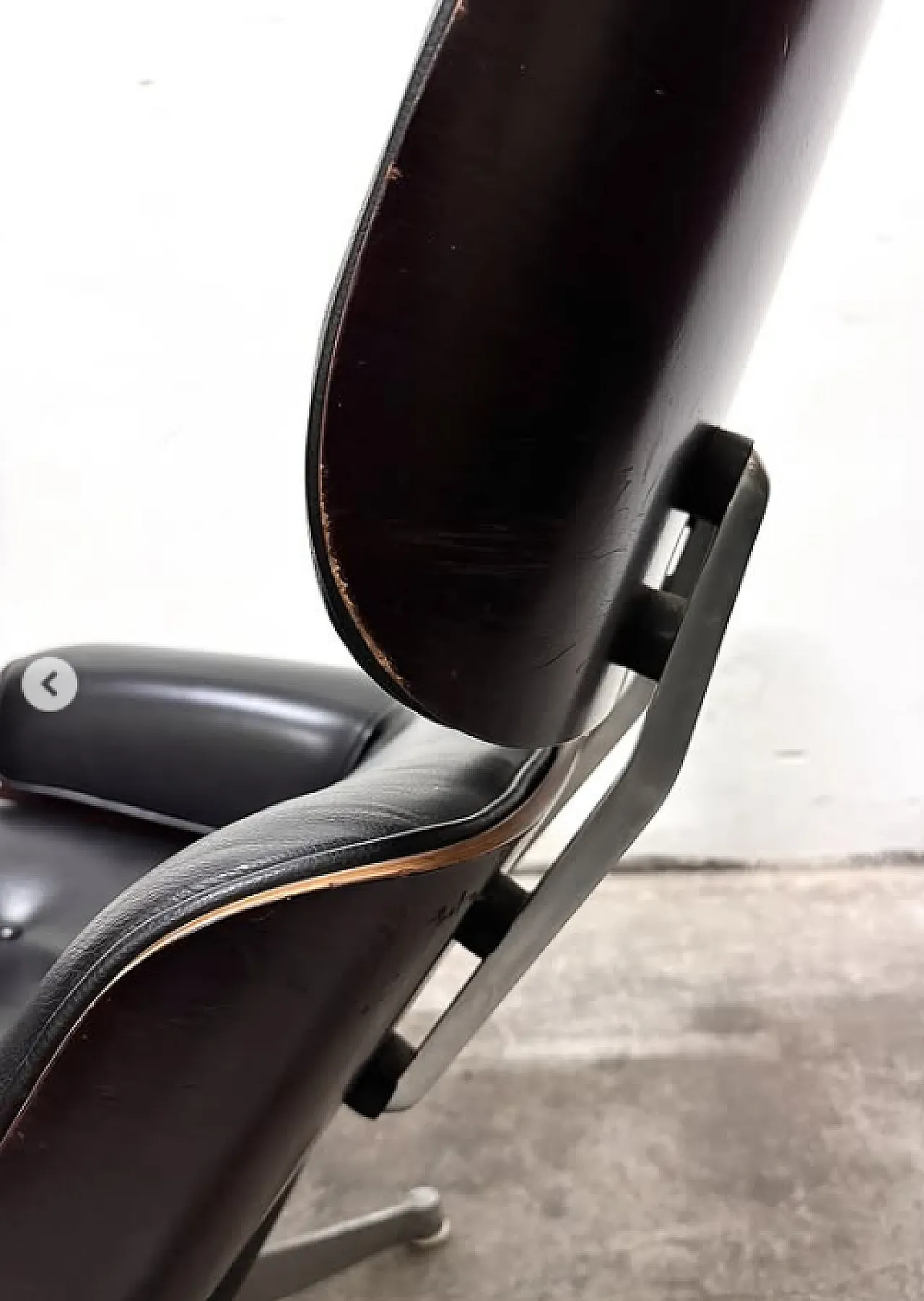 Lounge Chair & Ottoman di C. e R. Eames per Herman Miller, anni '70 7
