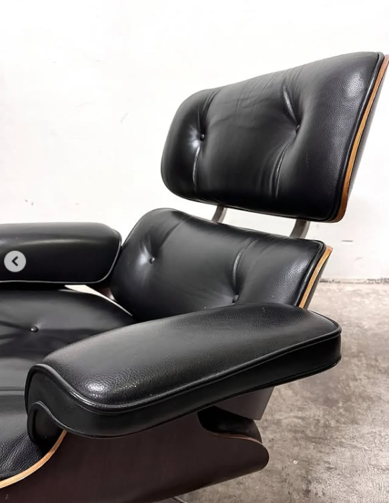 Lounge Chair & Ottoman di C. e R. Eames per Herman Miller, anni '70 8