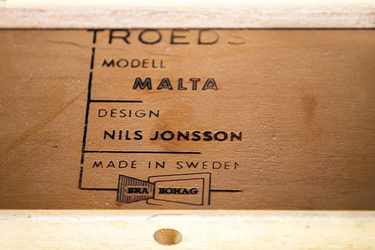 Malta dining table by Nils Jonsson for Hugo Troeds, 1960s 4