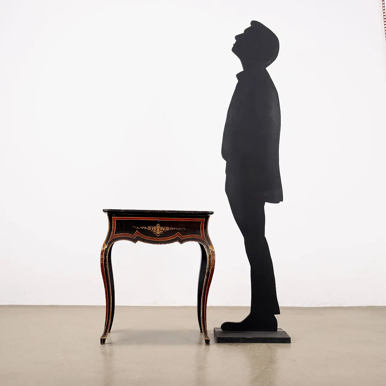 Tavolo da lavoro in rovere, '900 2