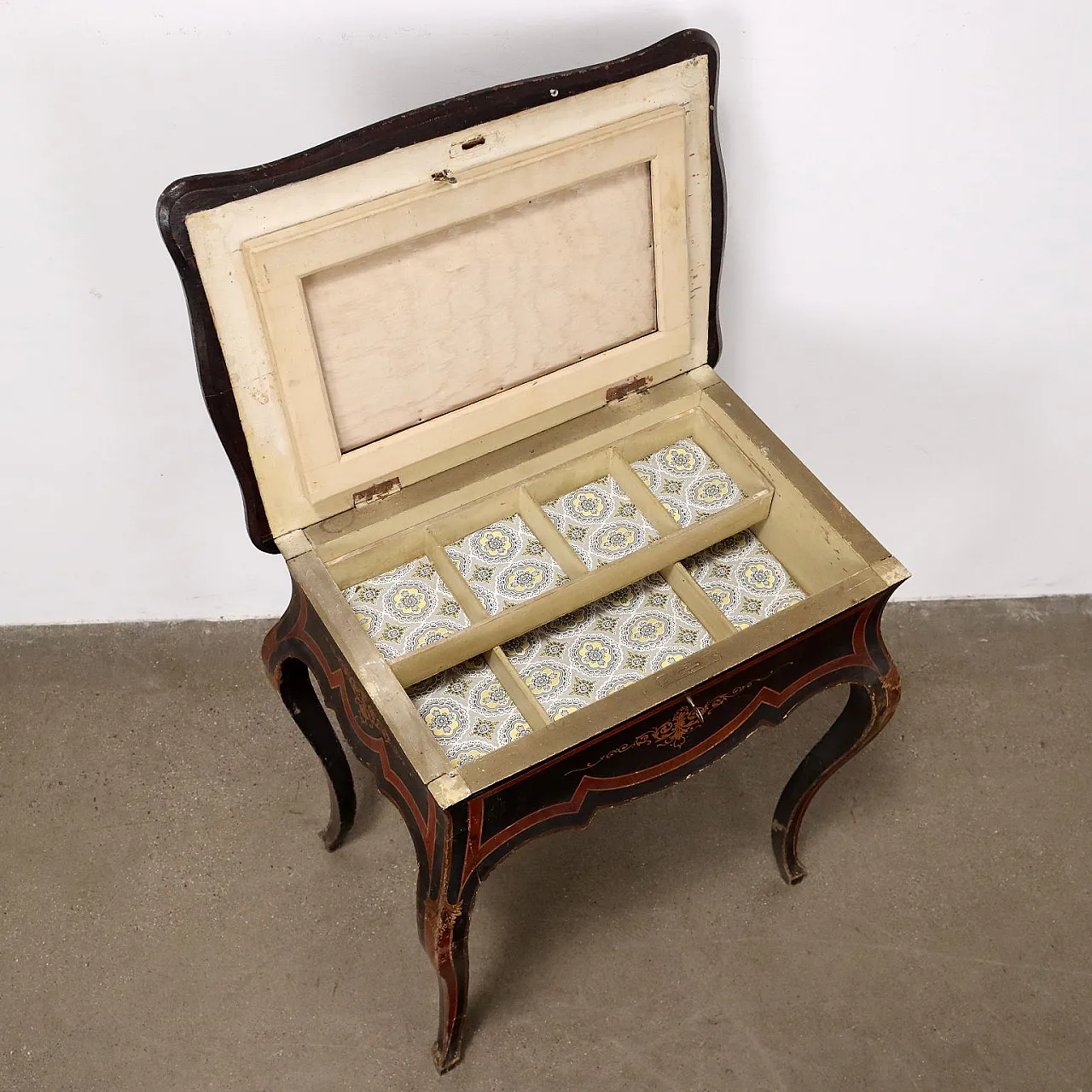 Tavolo da lavoro in rovere, '900 3