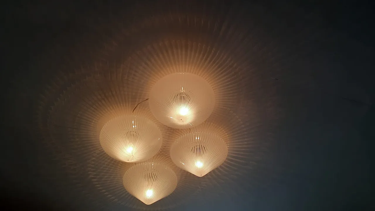 Lampada da soffitto Mario Ticco, anni '70 3