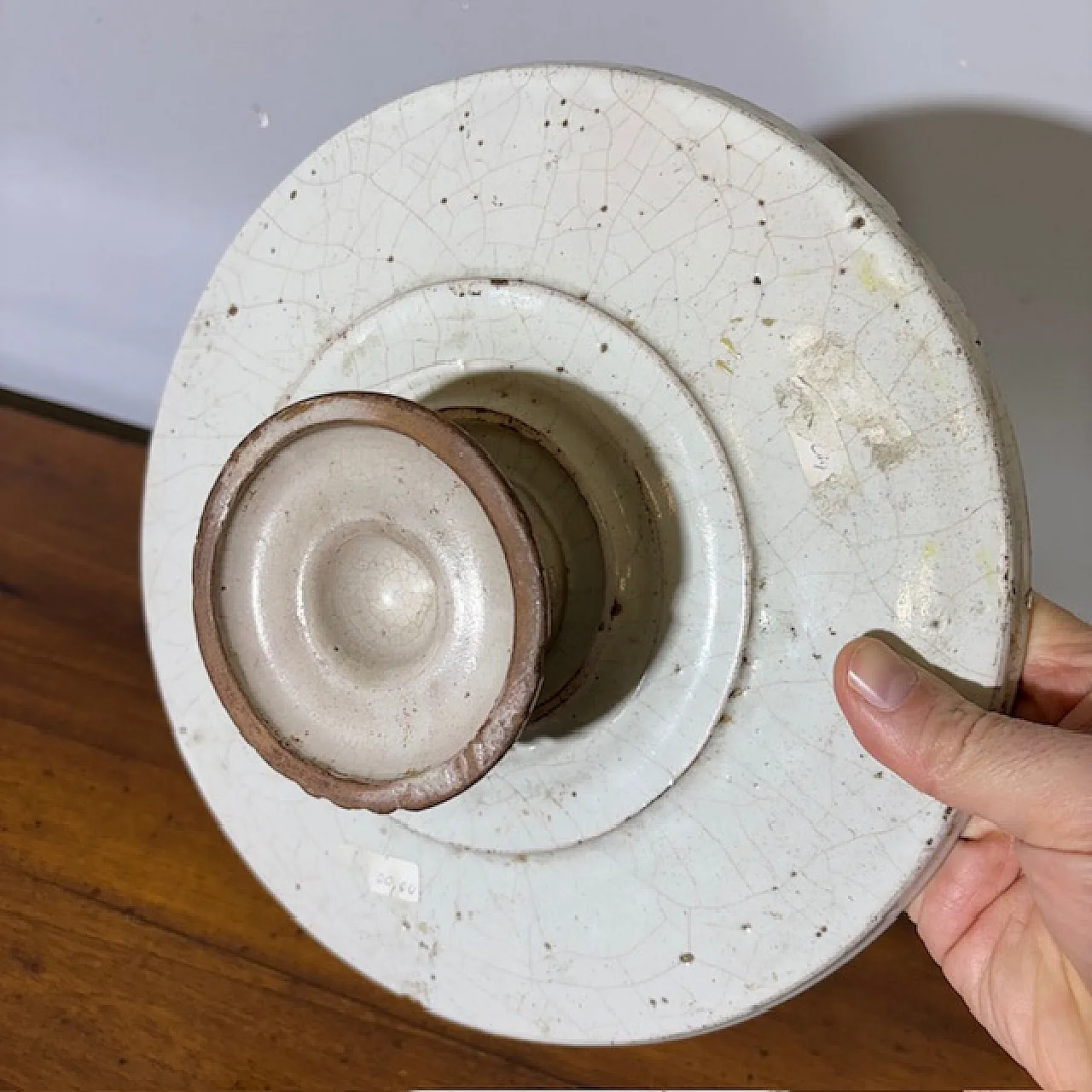 Piatto Deruta con Leone maiolica, '600 12