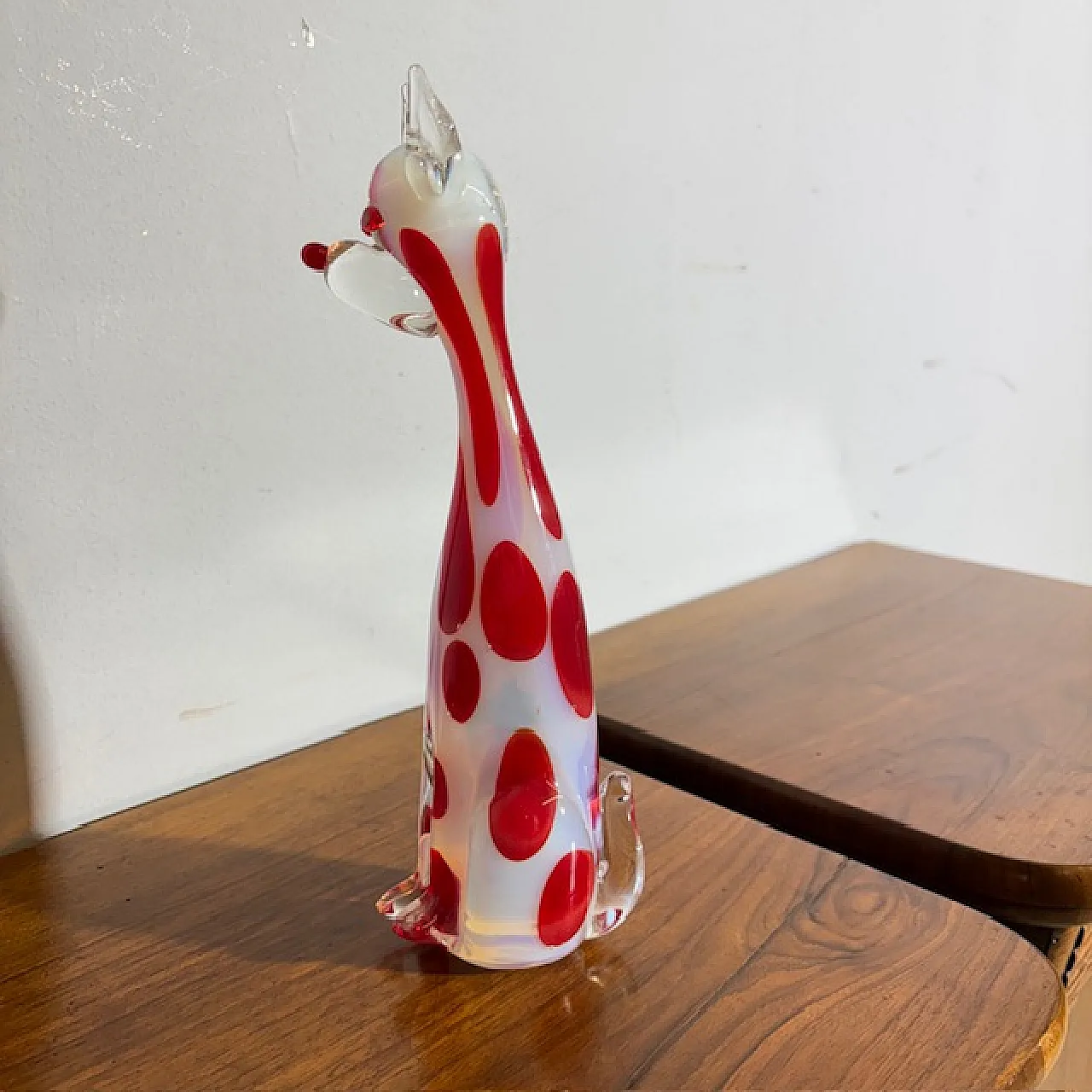 Scultura vetro Murano Cane, anni '70 6