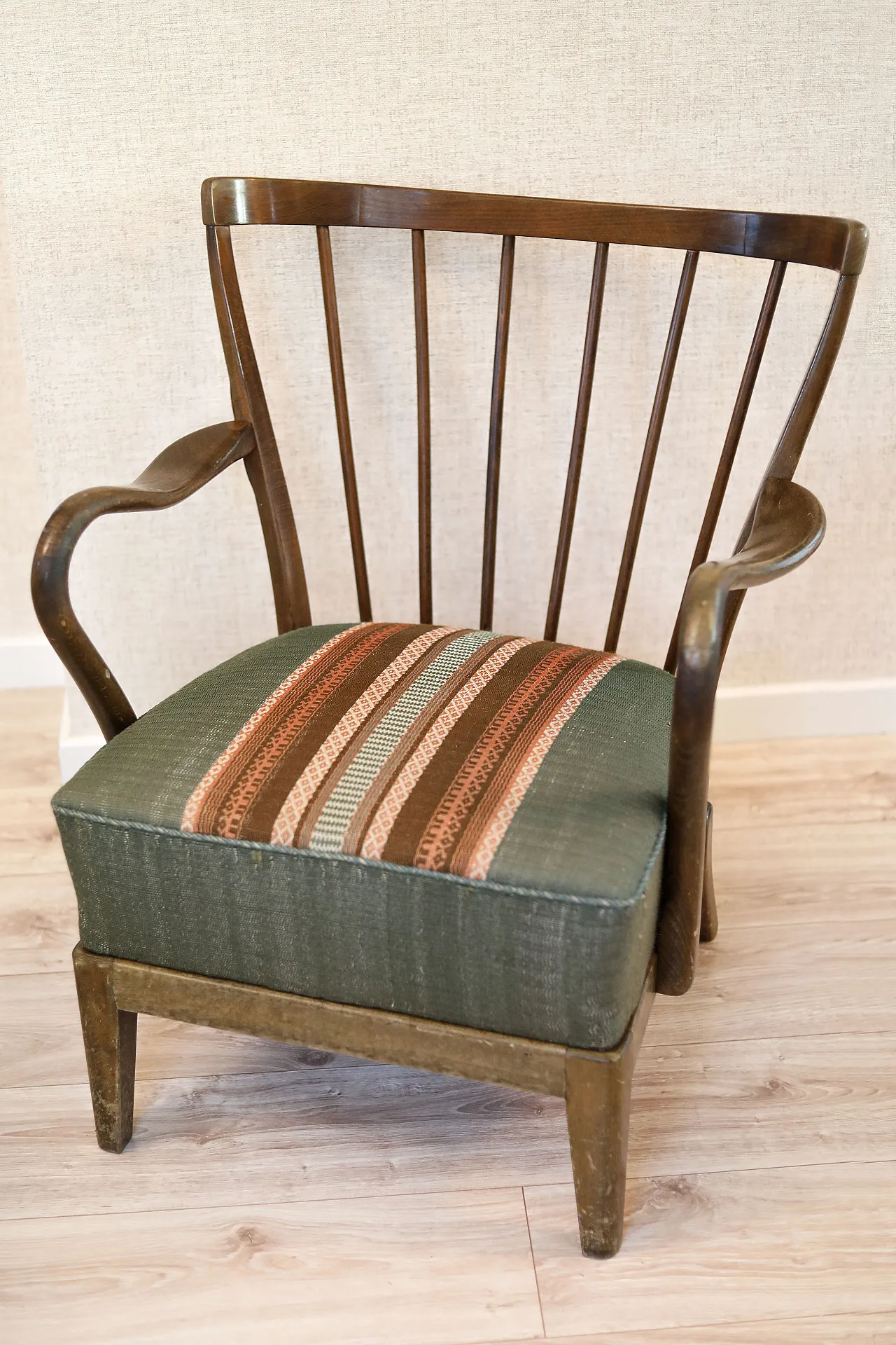 Poltrona retrò vintage di Alfred Christensen, anni '50 8