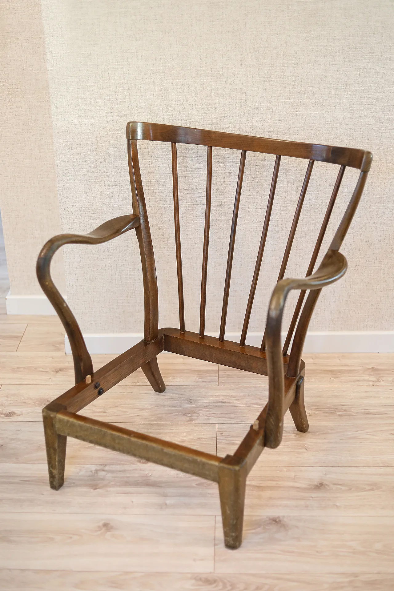 Poltrona retrò vintage di Alfred Christensen, anni '50 9