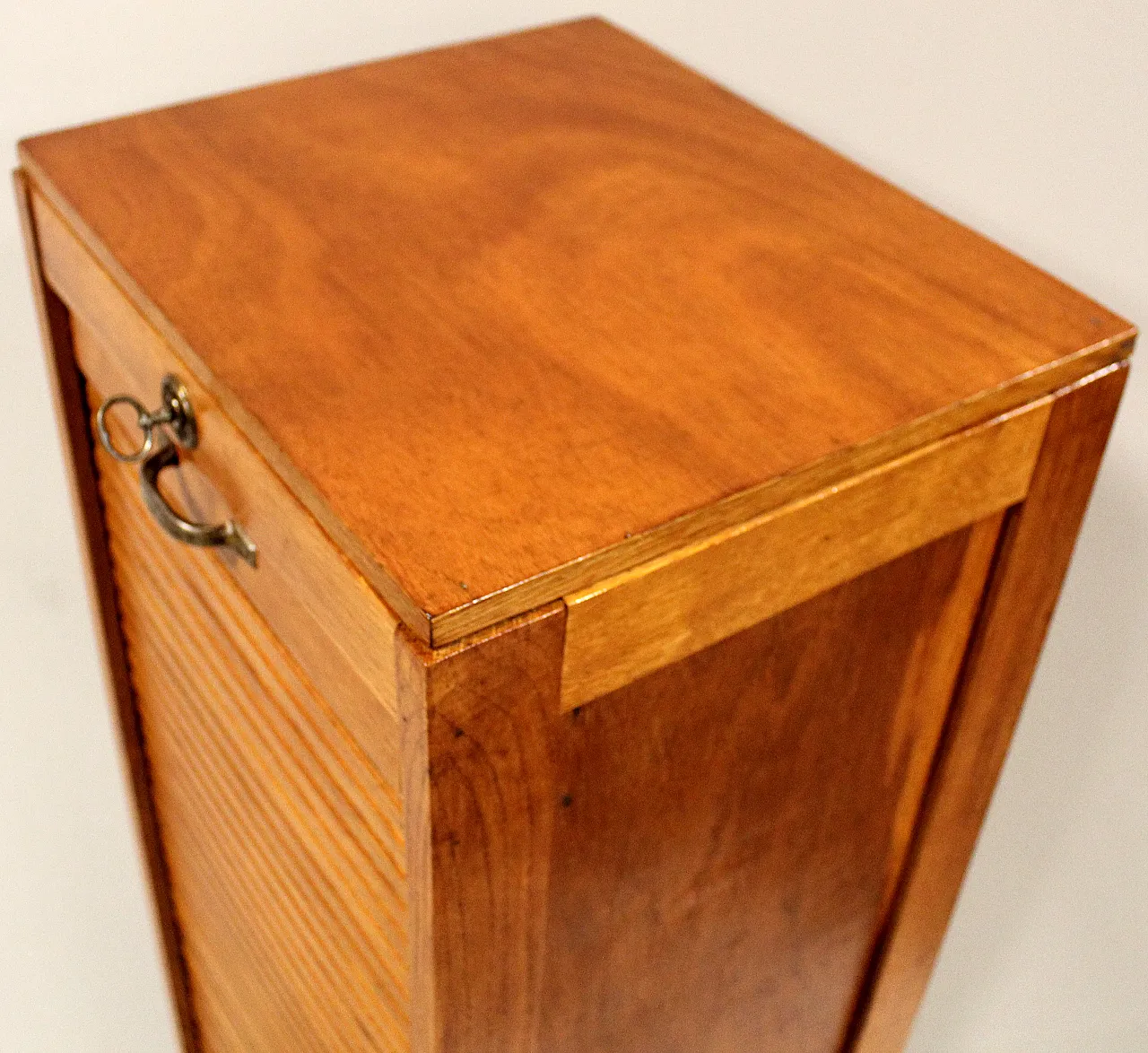 Classificatore archivio schedario serranda in rovere, primi '900 7