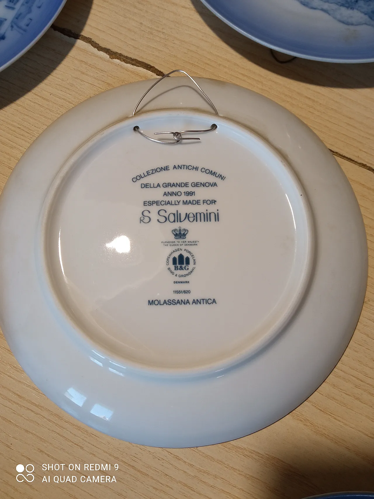 Piatti da collezione Genova Antica, anni '90 2