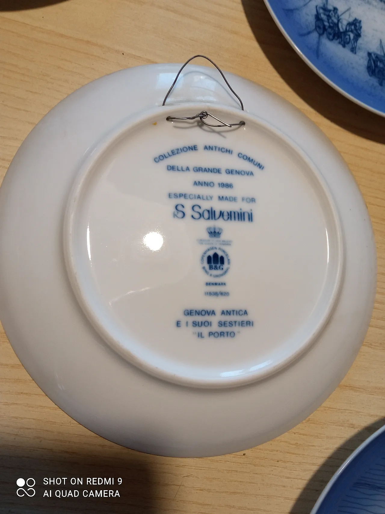 Piatti da collezione Genova Antica, anni '90 4