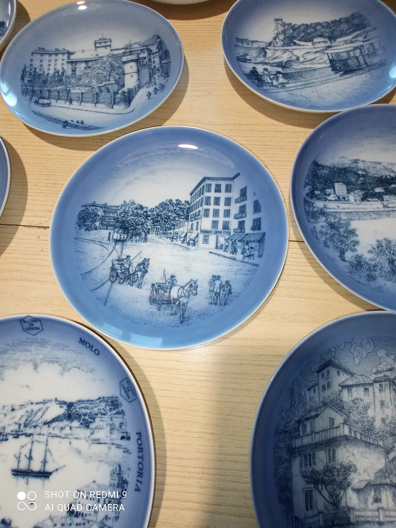 Piatti da collezione Genova Antica, anni '90 6