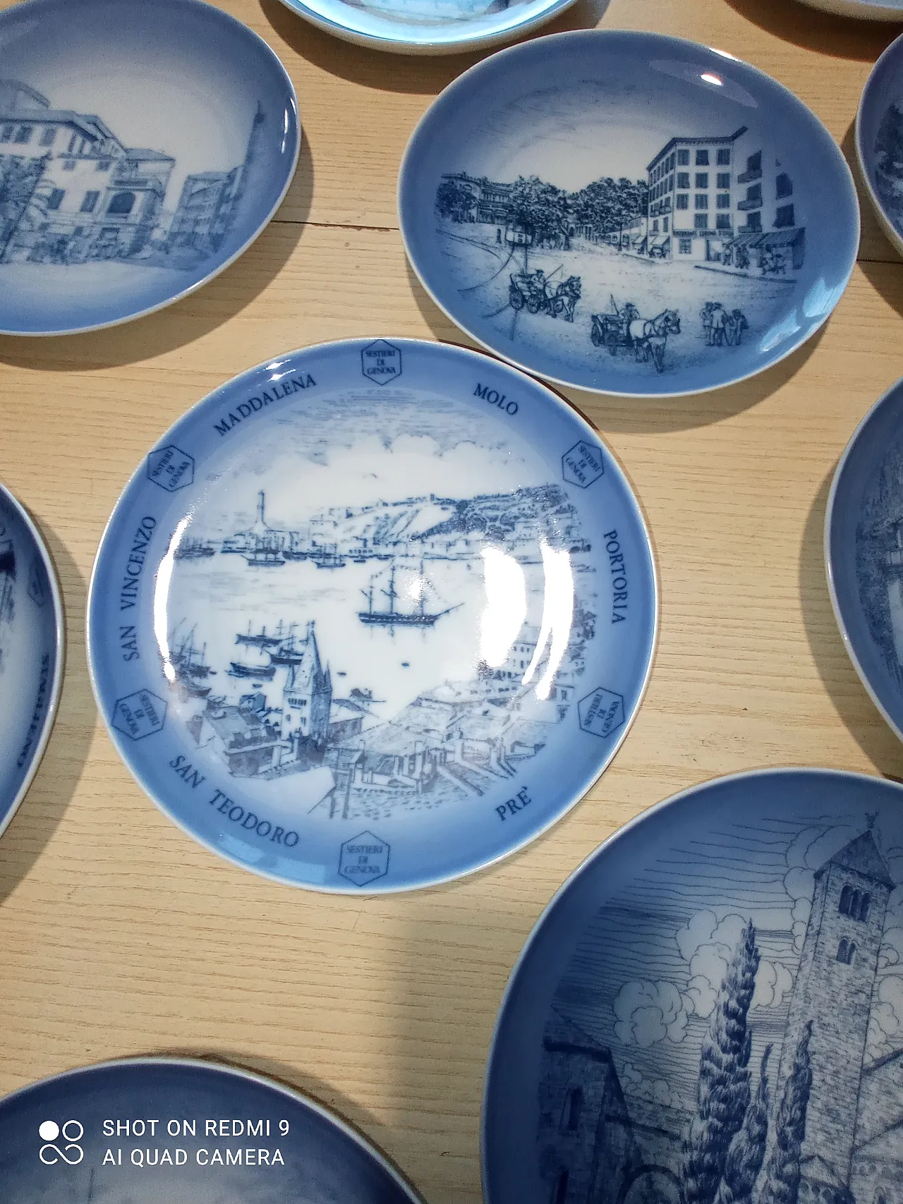 Piatti da collezione Genova Antica, anni '90 7