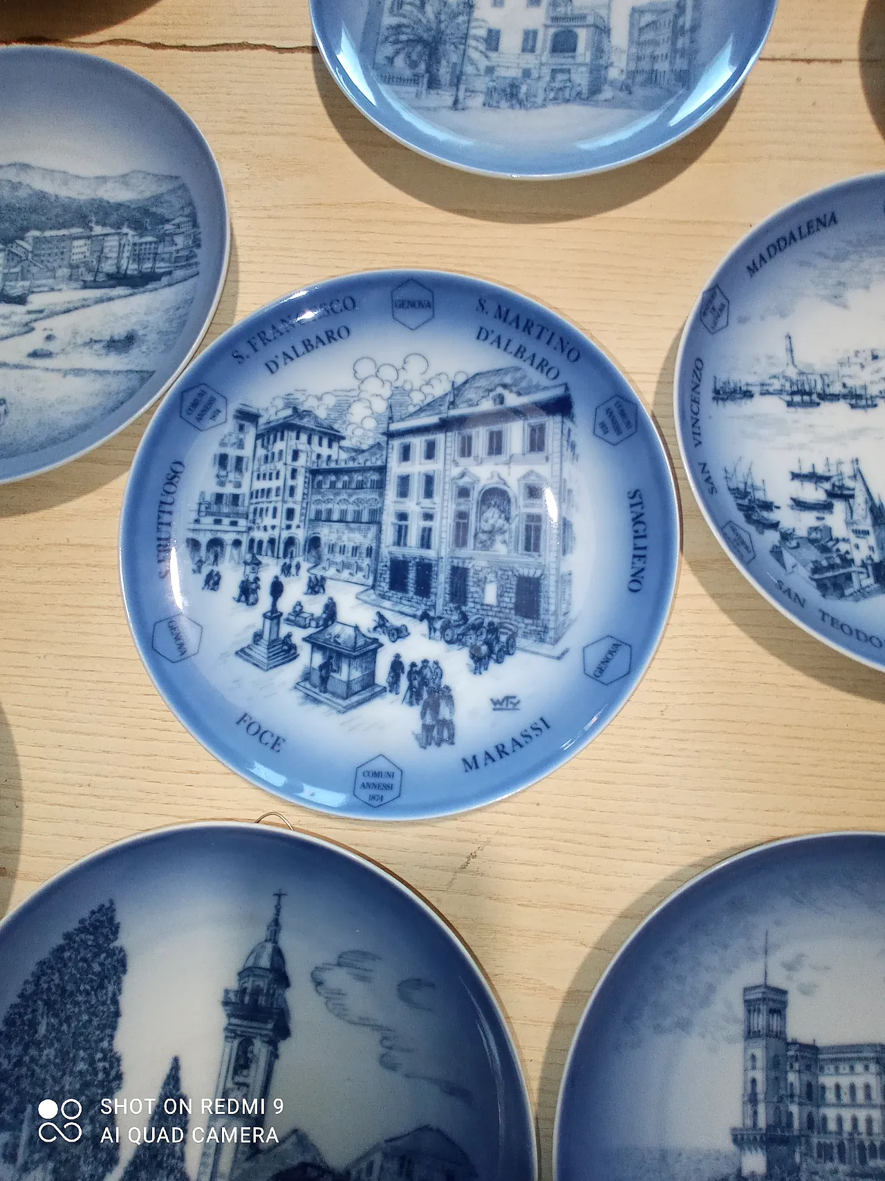 Piatti da collezione Genova Antica, anni '90 8