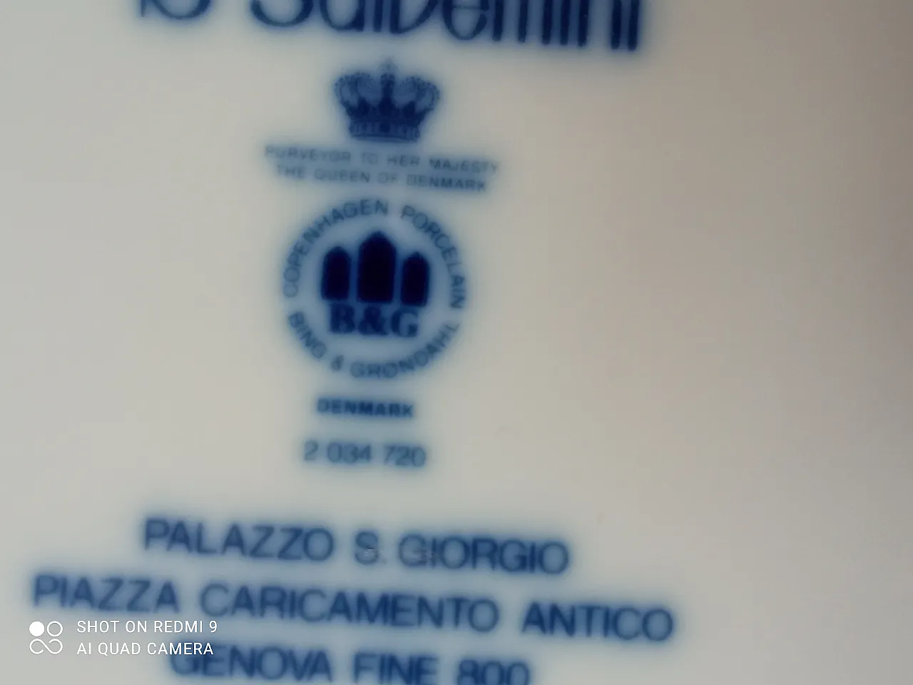 Piatti da collezione Genova Antica, anni '90 9