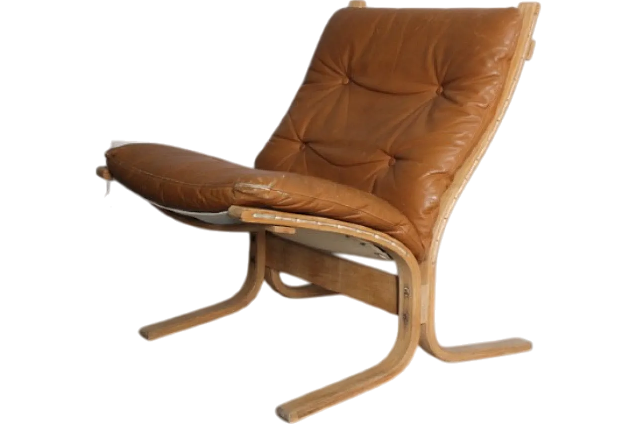 Poltrona Siesta di Ingmar Relling per Westnofa legno piegato, anni '60 13