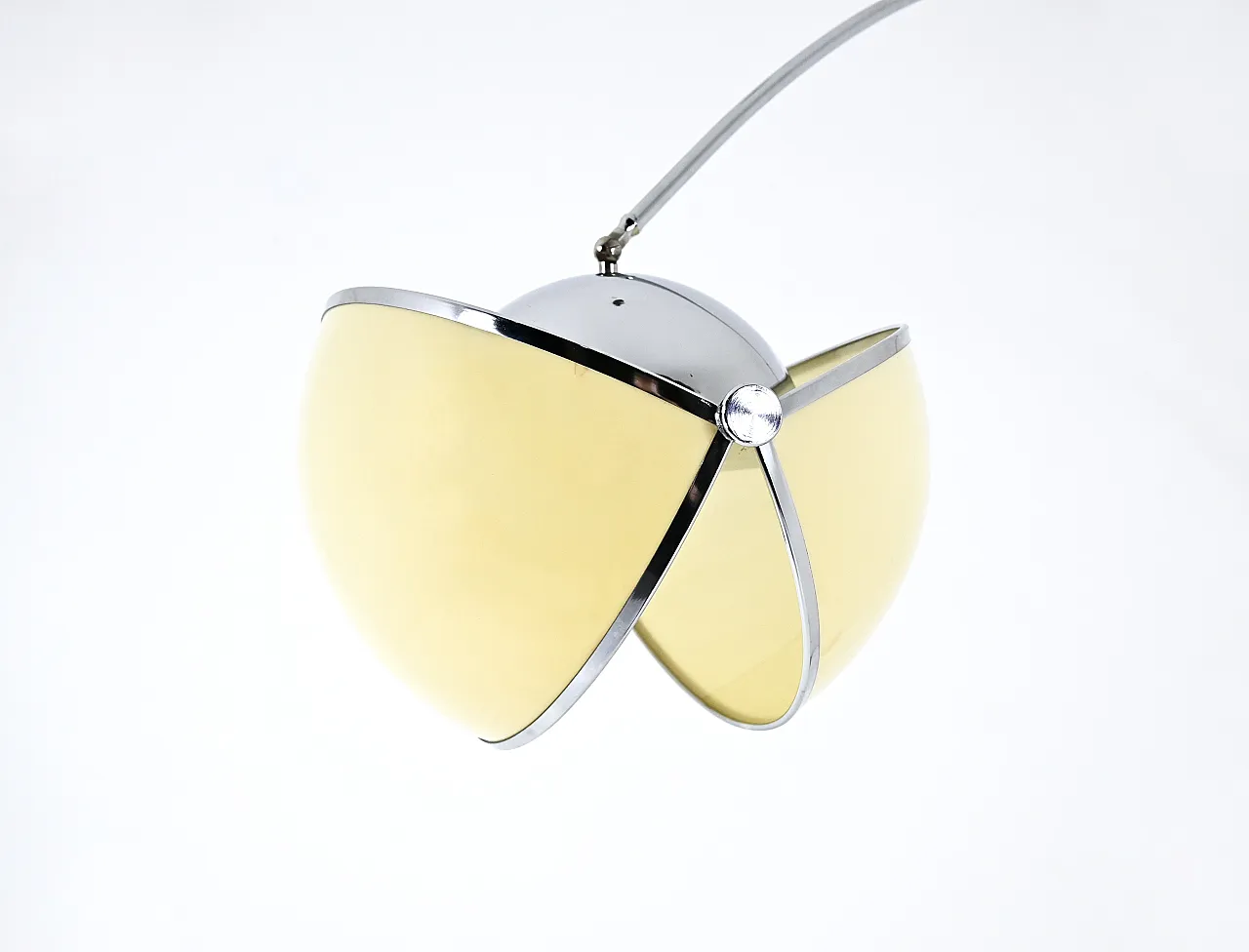 "Pac-Man" lampada da pavimento arco di Superstudio per Poltronova, anni '70 5