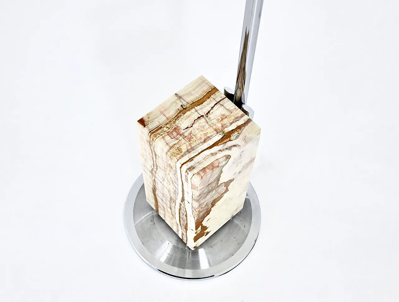 "Pac-Man" lampada da pavimento arco di Superstudio per Poltronova, anni '70 11