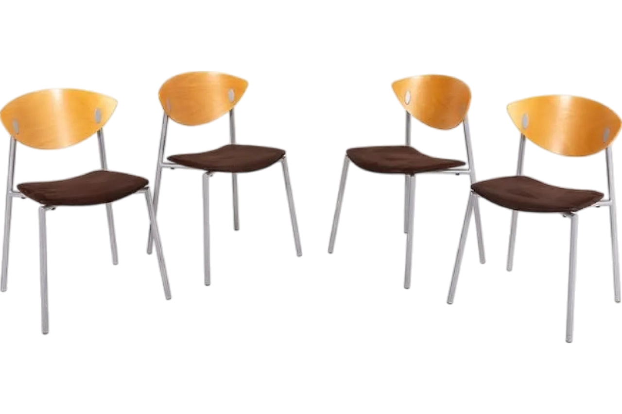 4 Must Chairs by S.Nielsen & T.Lassen for Randers+radius, 20ty century 11