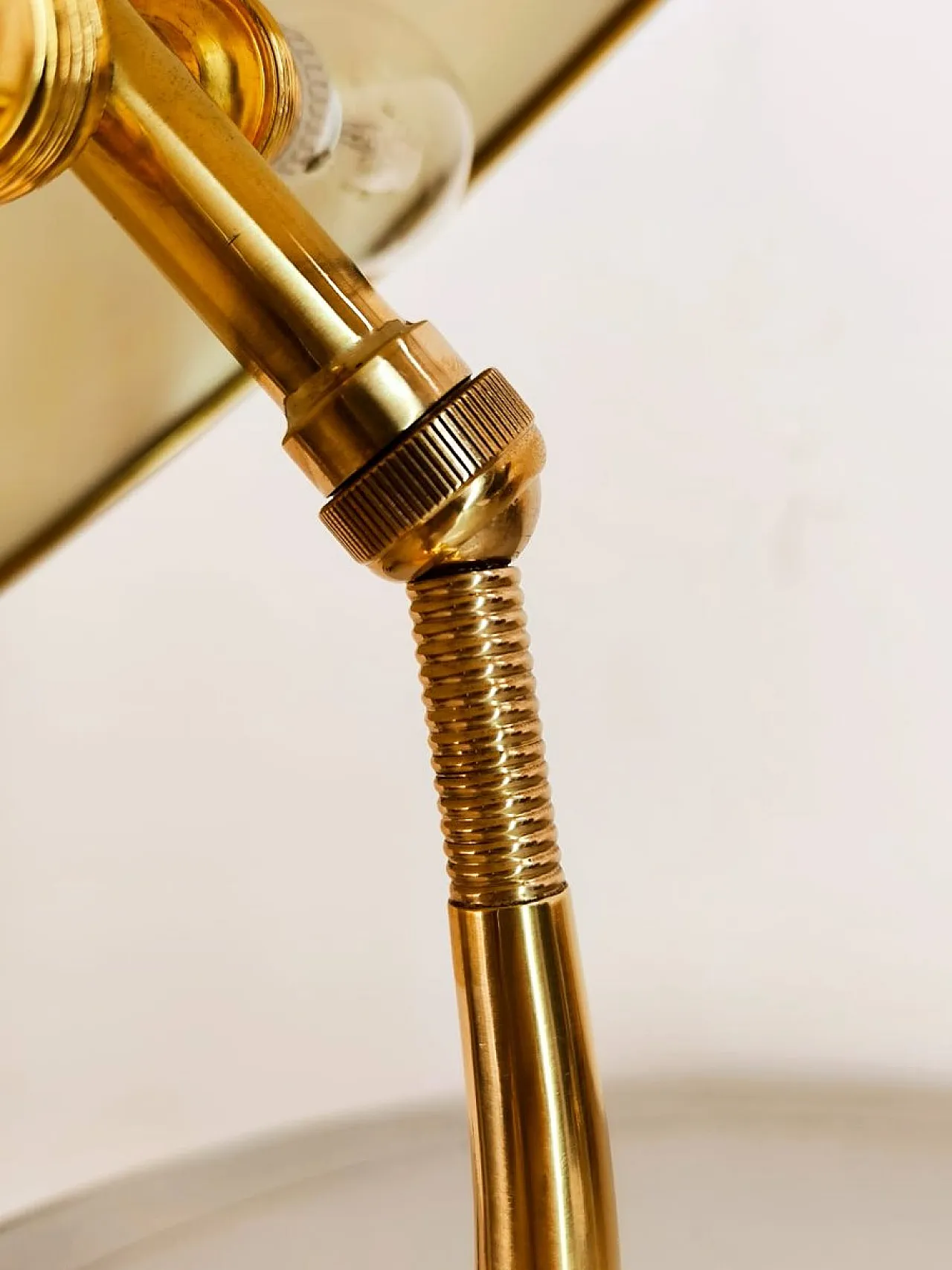 Lampada in ottone di Lumen Milano, anni '50 14