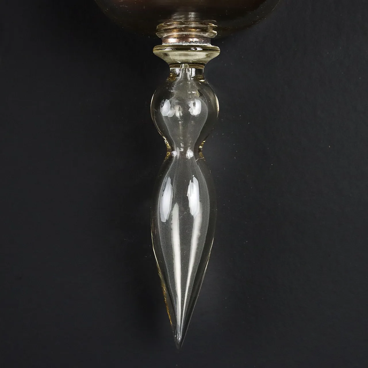 Coppia di applique in vetro soffiato di Murano, metà '900 6