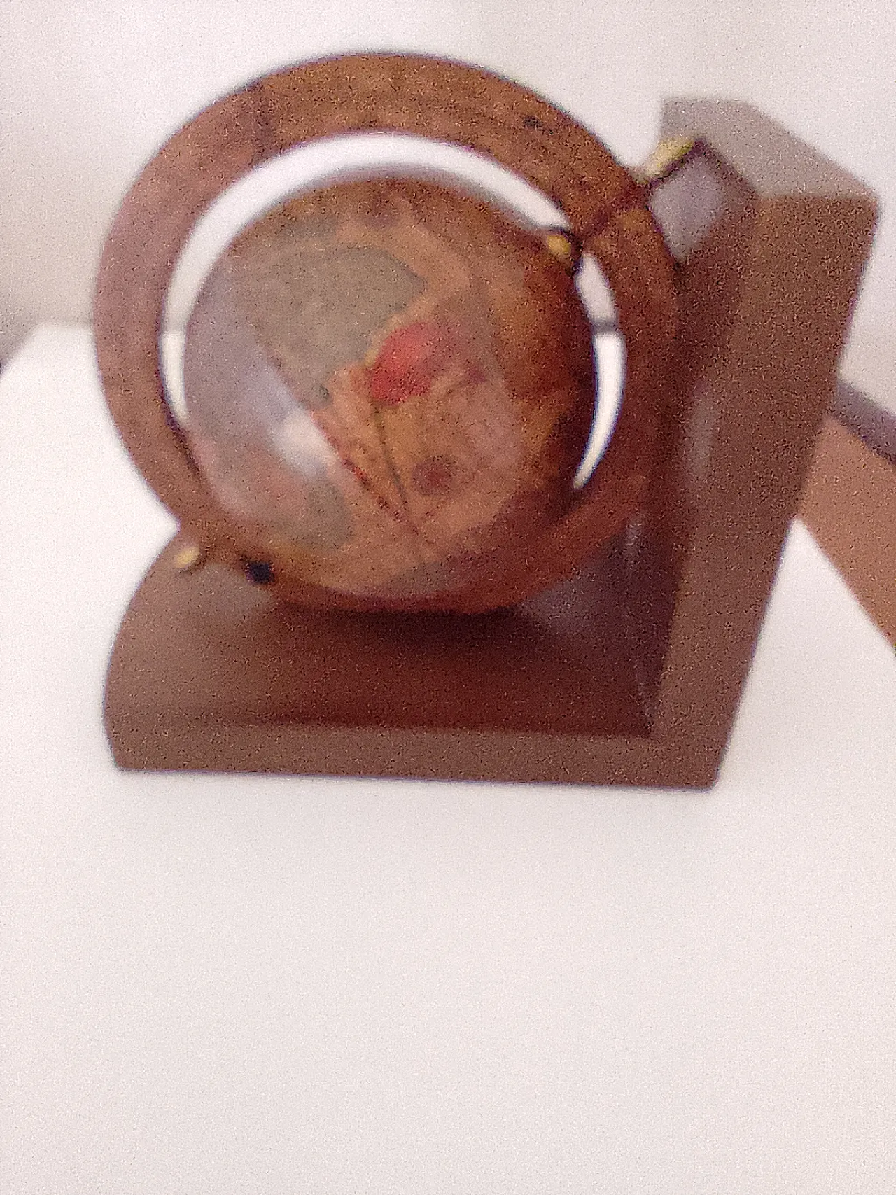 Coppia fermalibri globi, anni '70 3