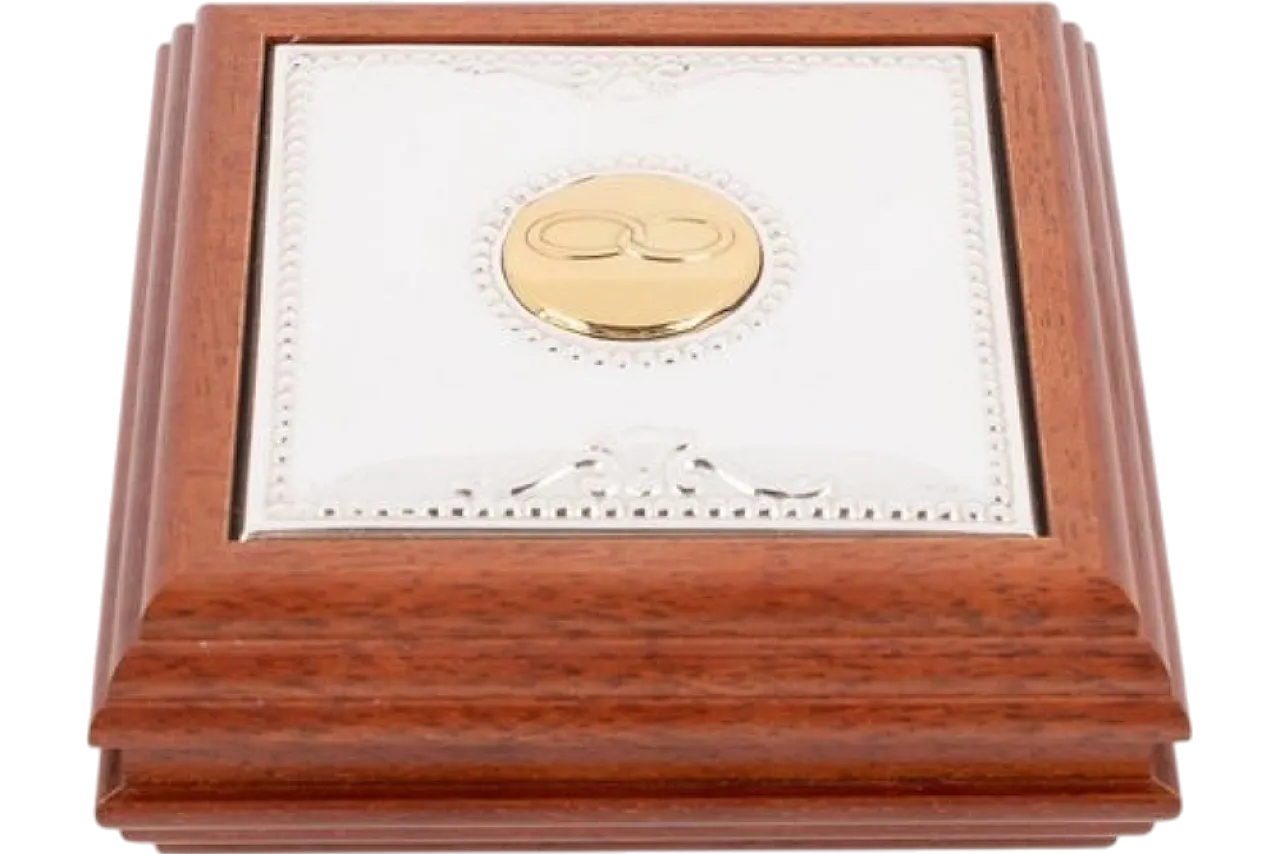 Silver jewelry box by Lilian Austin, 1990s 7