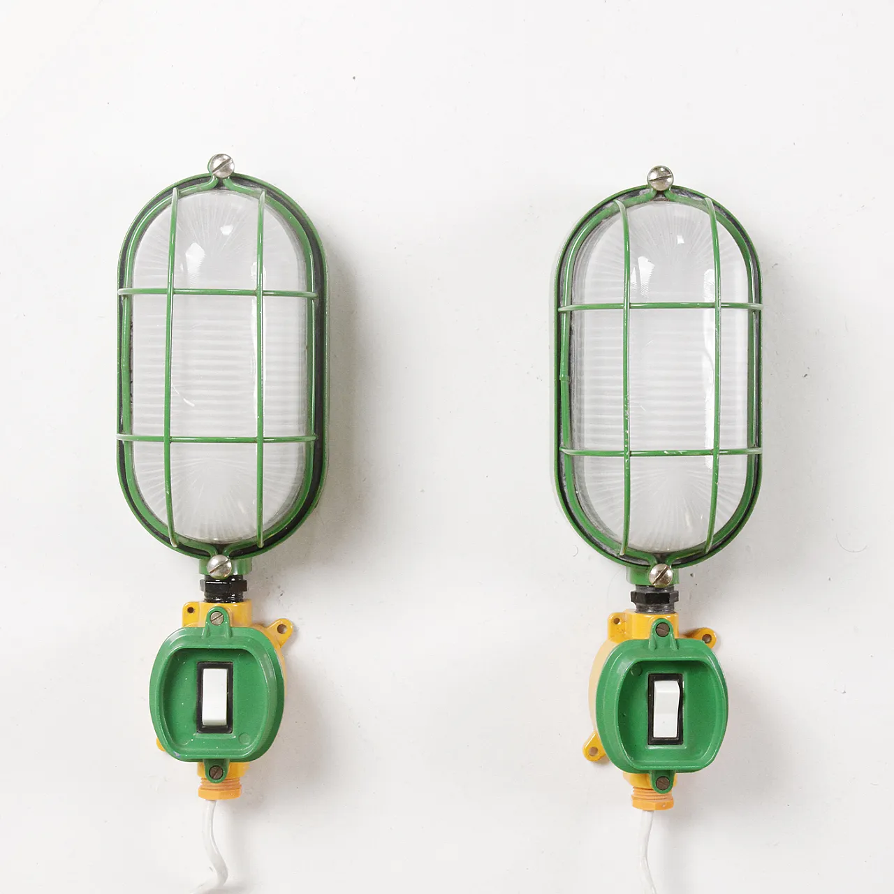 Coppia di plafoniere tartaruga, anni '70 5