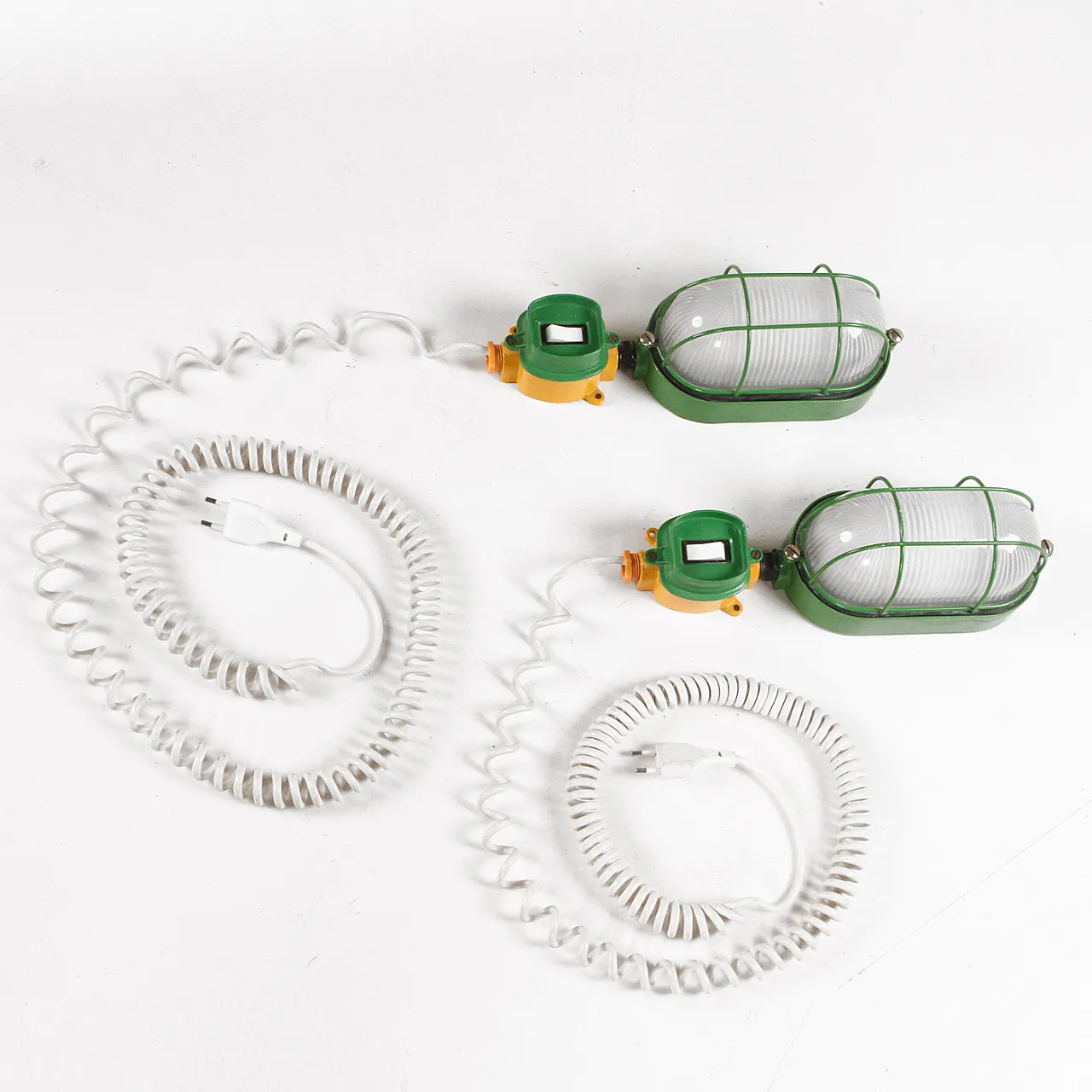 Coppia di plafoniere tartaruga, anni '70 8