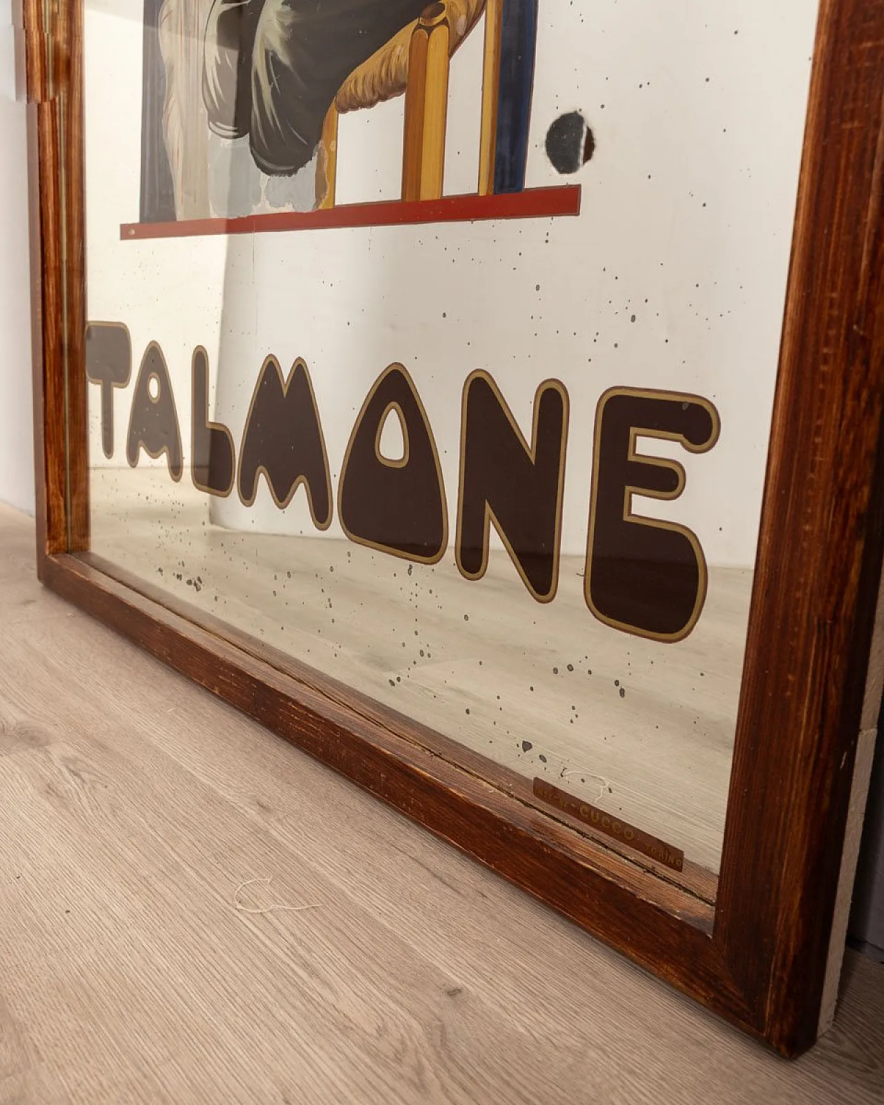 Large window sticker Cocoa Talmone Due Vecchi, 1960s 2