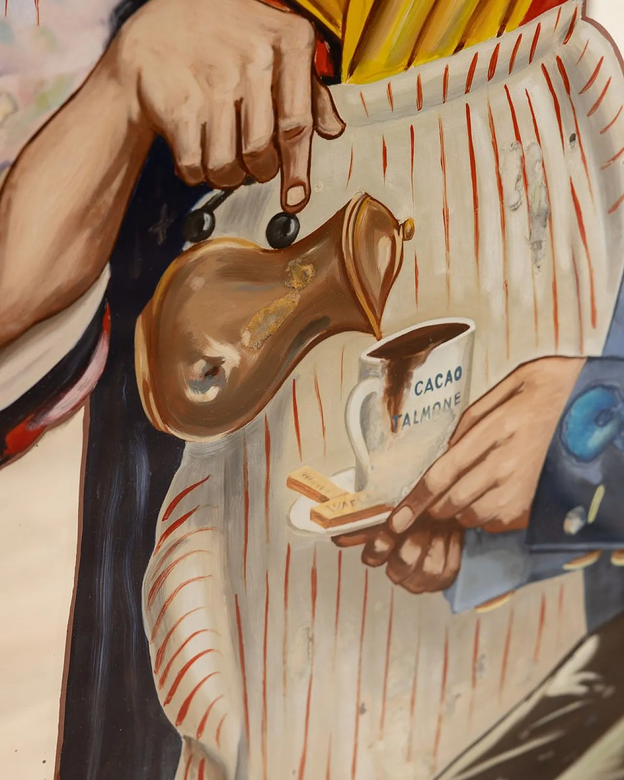 Large window sticker Cocoa Talmone Due Vecchi, 1960s 8