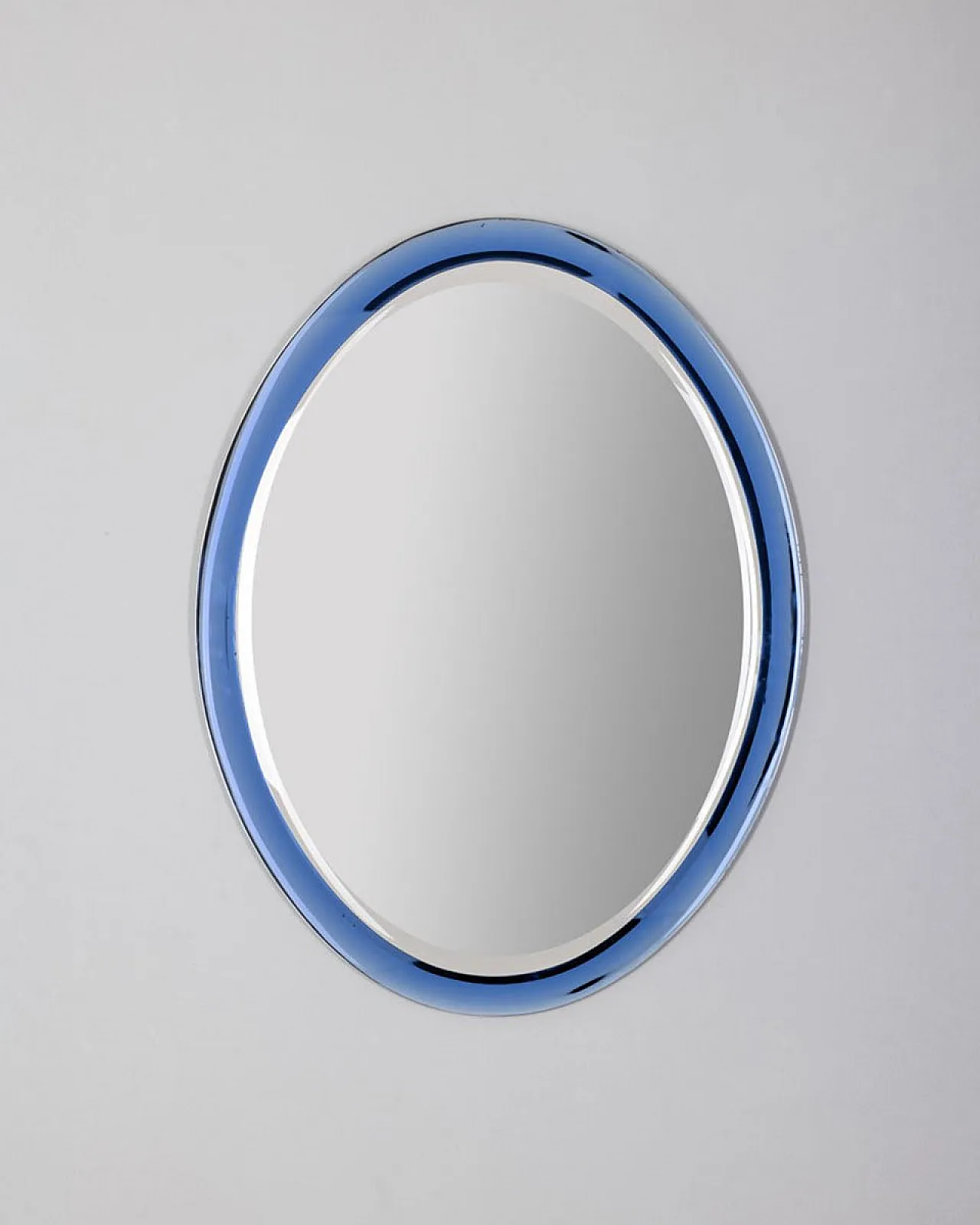 Specchio in cristallo di Antonio Lupi per Cristal Luxor, anni '70 2