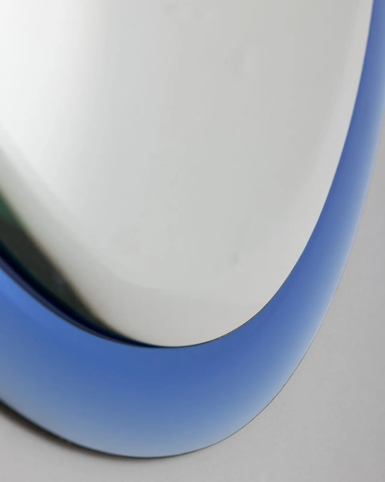 Specchio in cristallo di Antonio Lupi per Cristal Luxor, anni '70 3