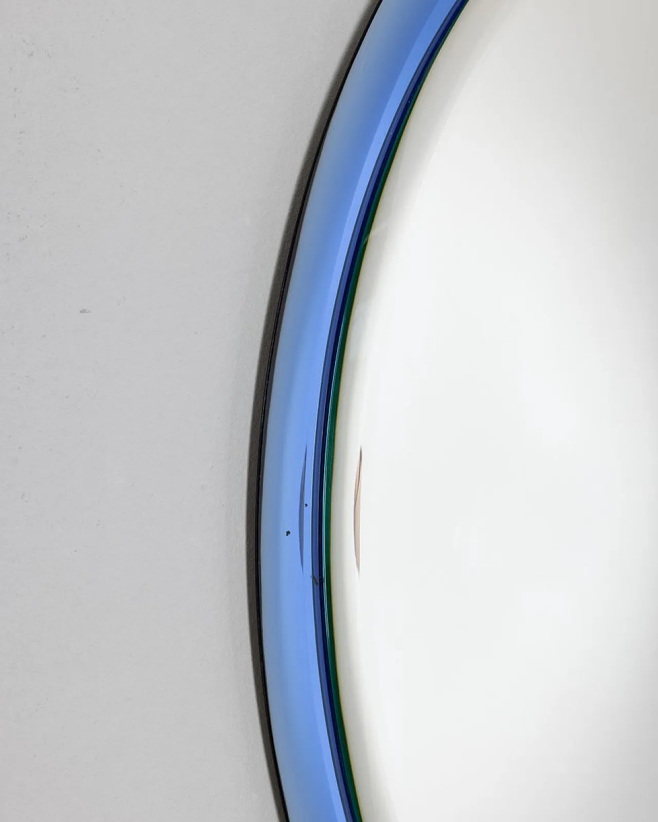 Specchio in cristallo di Antonio Lupi per Cristal Luxor, anni '70 5