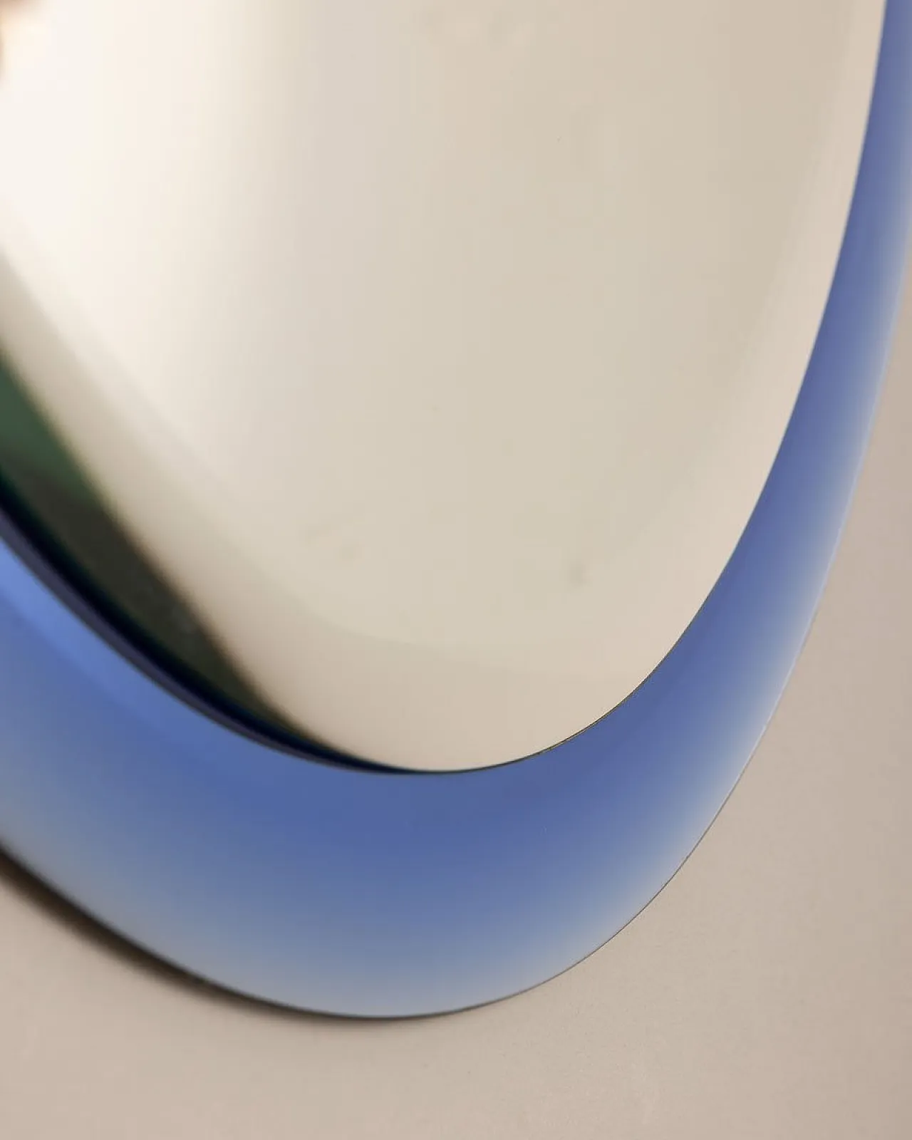 Specchio in cristallo di Antonio Lupi per Cristal Luxor, anni '70 10