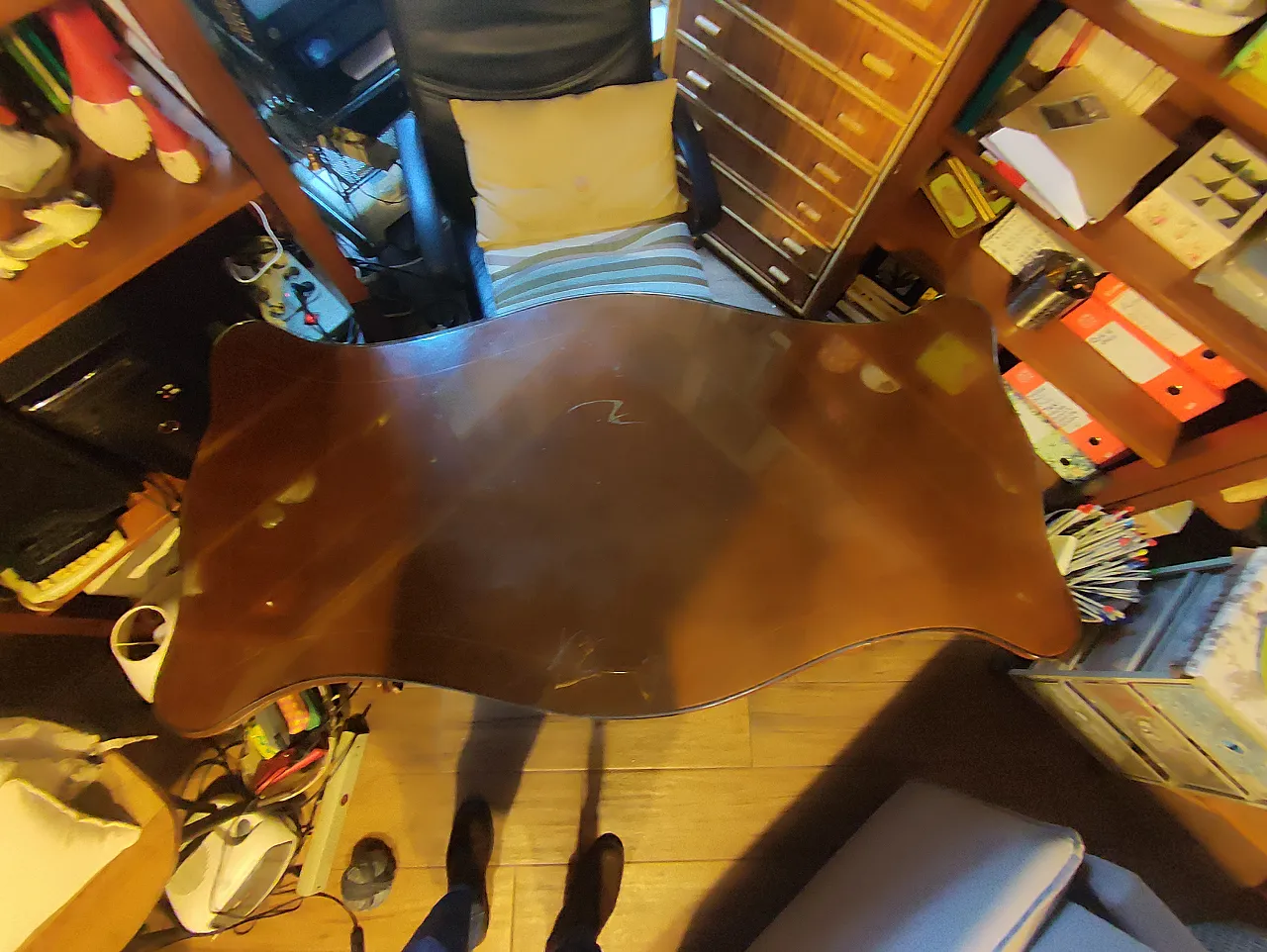 Solid wood table, 70s 2