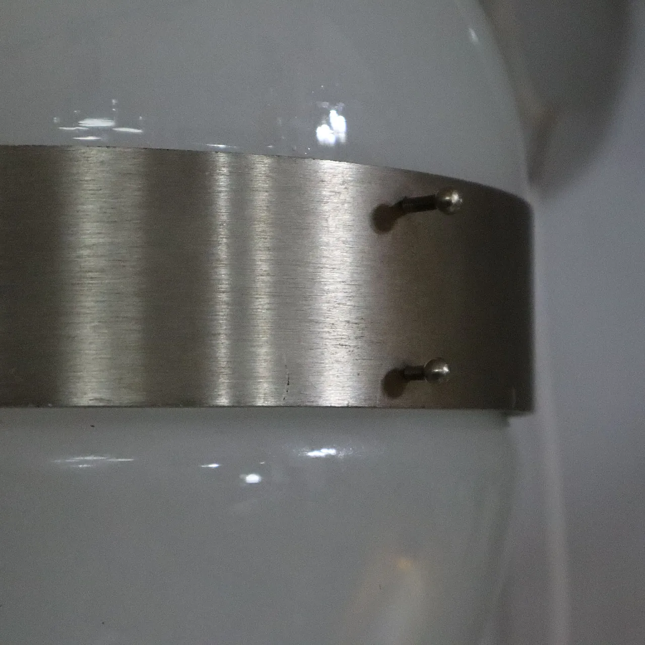 Coppia di applique in vetro di murano by Sergio Mazza per Artemide,70s 6