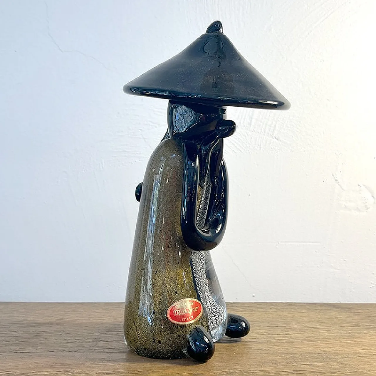 Scultura in vetro di Murano, Cina, anni '50 1