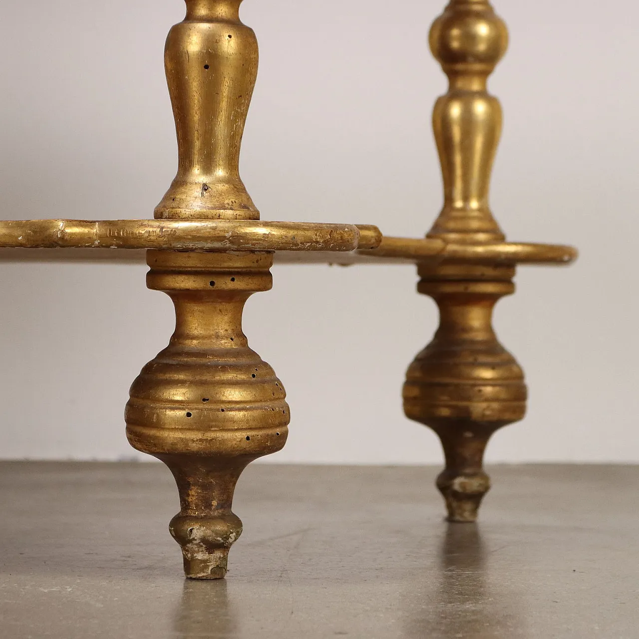 Antique Étagère Carved Wood Italy XIX Century 7