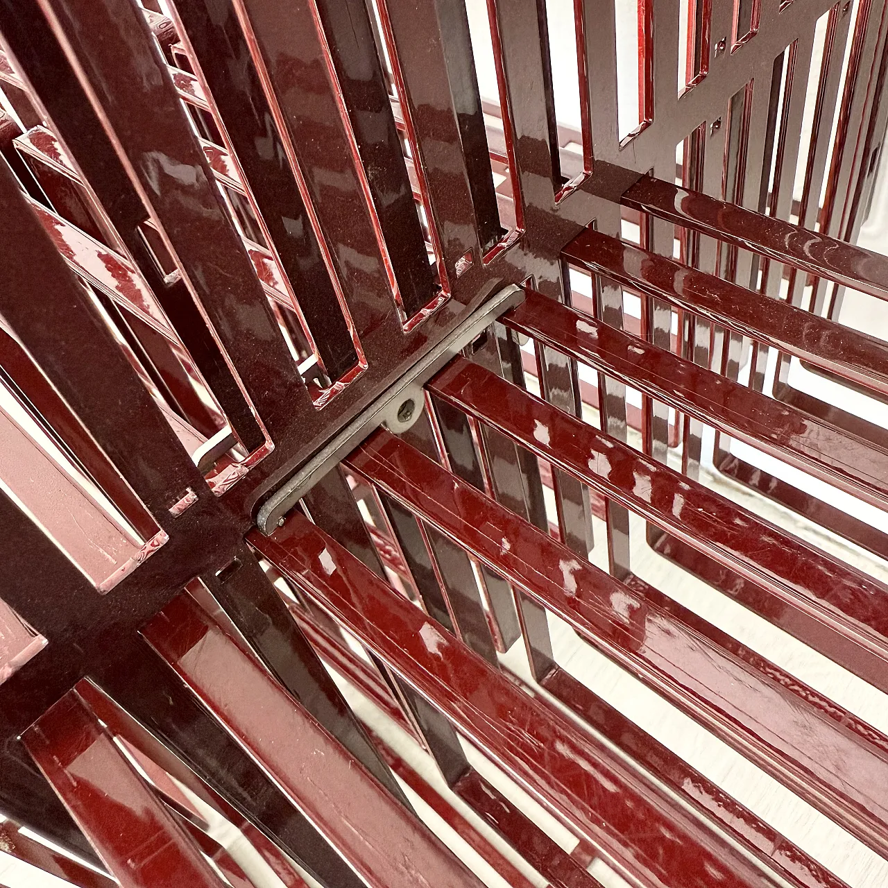 Metal modular bookcase, 90s 4