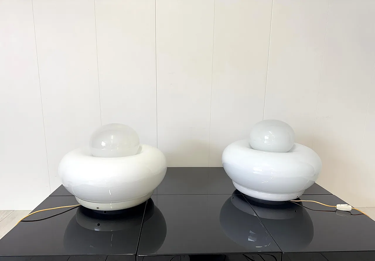 Coppia di lampade Electra di Giuliana Gramigna per Artemide, anni '60 10