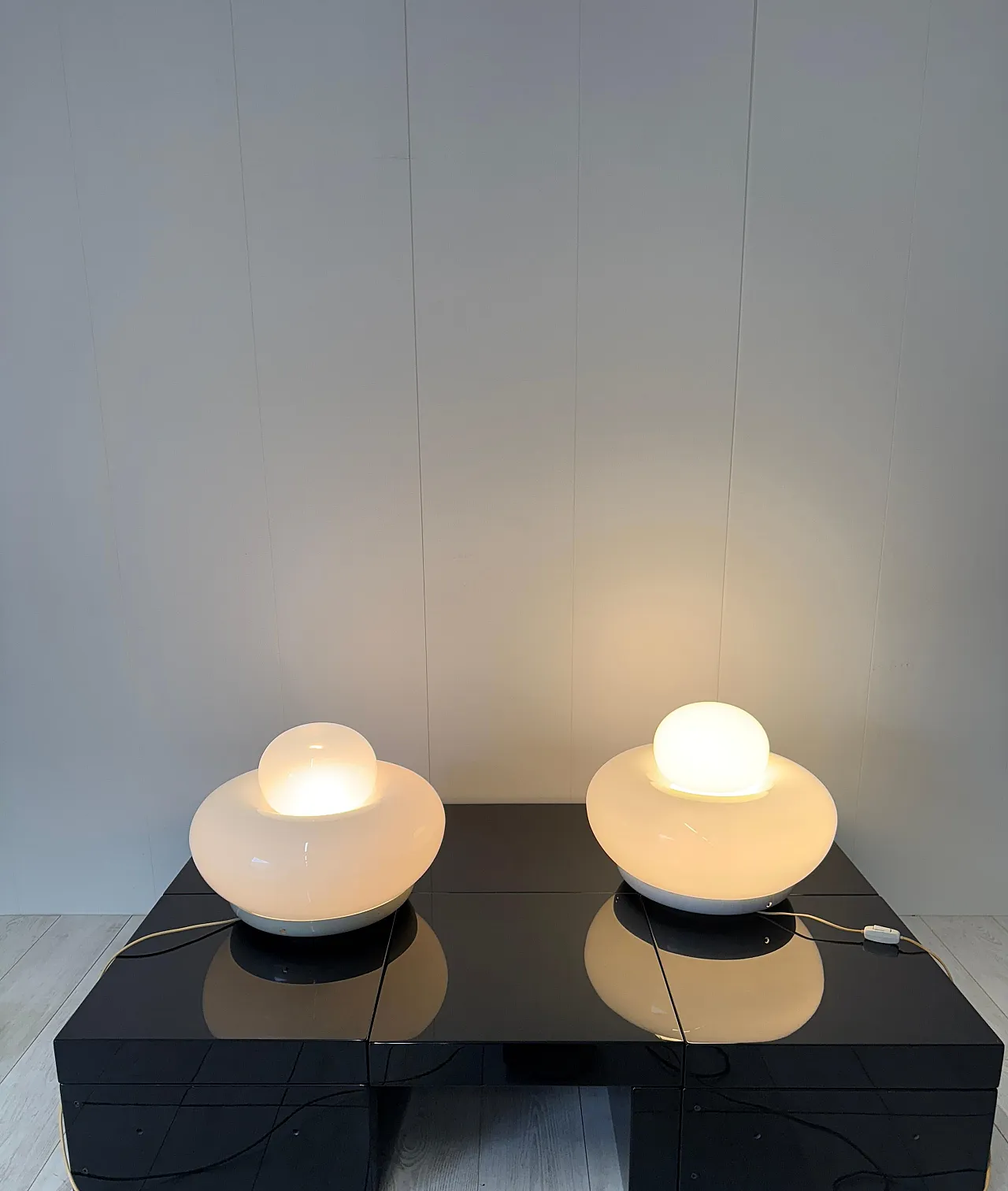 Coppia di lampade Electra di Giuliana Gramigna per Artemide, anni '60 11